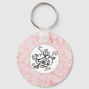 Rose Schlüsselanhänger