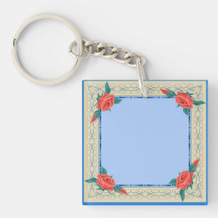 Rose Schlüsselanhänger