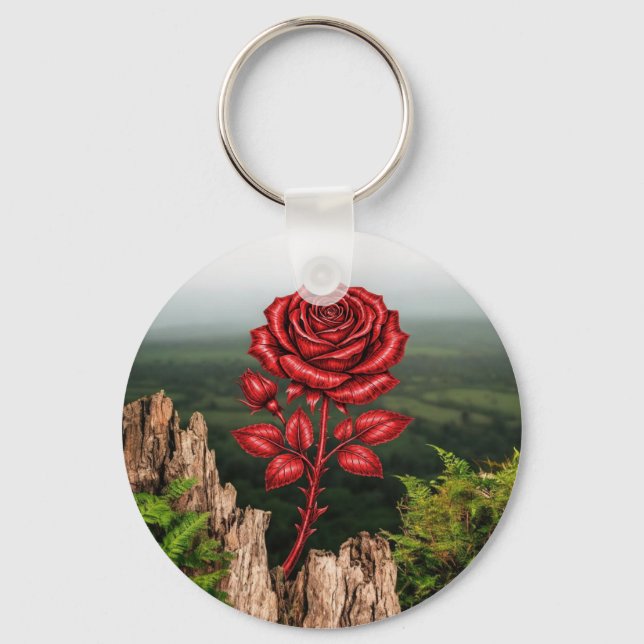 Rose  schlüsselanhänger (Vorderseite)