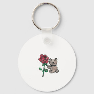 Rose Schlüsselanhänger