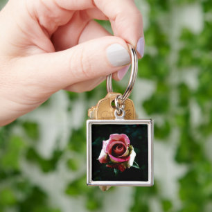 Rose Schlüsselanhänger