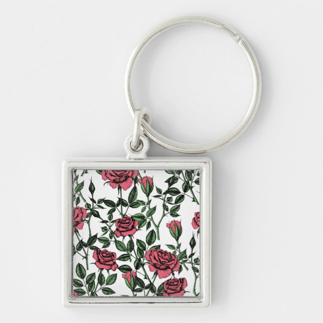 Rose Schlüsselanhänger (Vorne)