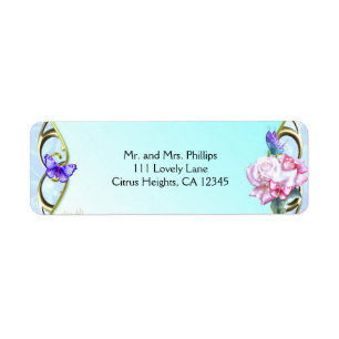 Rose & Schmetterlinge Geburtstagsparty