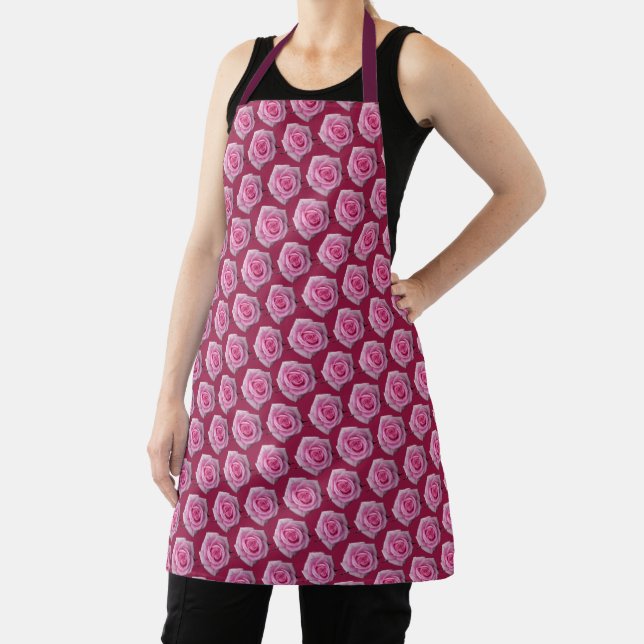 Rose Schürze Rosa Schürze Personalisierte Geschenk (InSitu)
