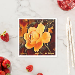Rose Serviette