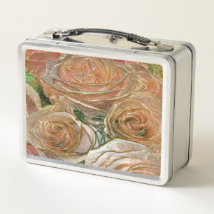 Rose Shimmer #921 - Metalldose Metall Brotdose