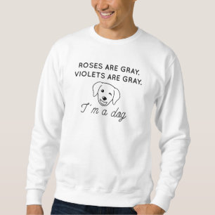 Rose sind grau sweatshirt