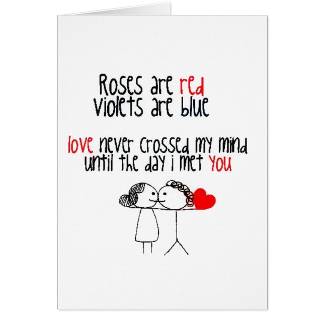 Rose sind rot (Vorne)