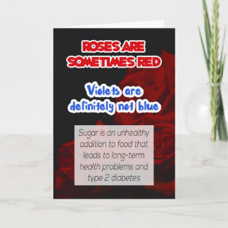 Rose sind rot karte