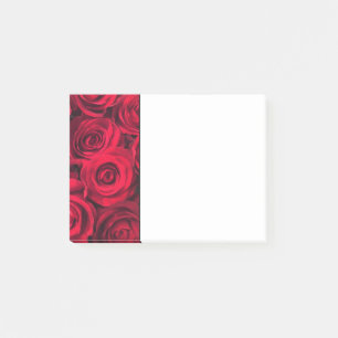 Rose sind rot post-it klebezettel