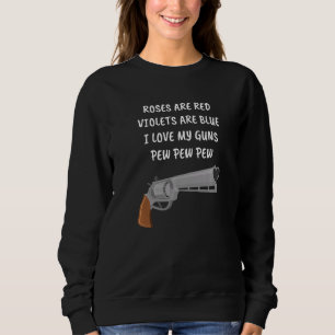 Rose sind rote Violetten sind blau I Liebe meine G Sweatshirt