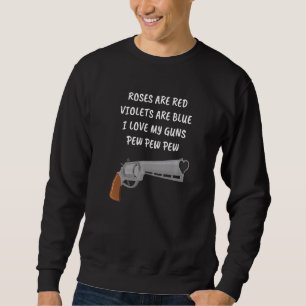 Rose sind rote Violetten sind blau I Liebe meine G Sweatshirt