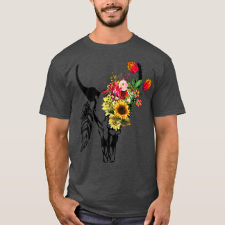 Rose Sonnenblume Graph T-Shirt