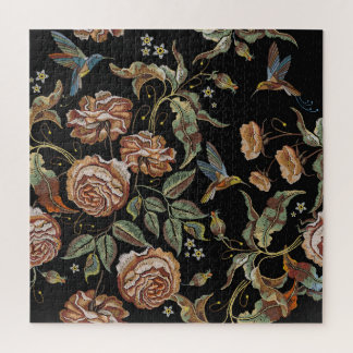 Rose Stickerei, Renaissance Stil.