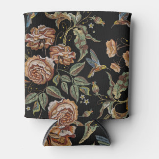 Rose Stickerei, Renaissance Stil. Dosenkühler