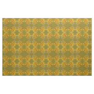 Rose Stoff Gelb Rose Stoff Gold Blume Stoff