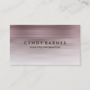 Rose Strip Business Card Visitenkarte