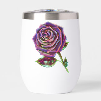 Rose surdimensionné stylisé - Fêtes