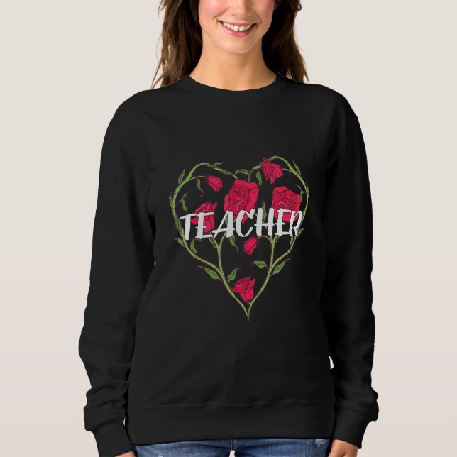 Rose Sweatshirt (Vorderseite)
