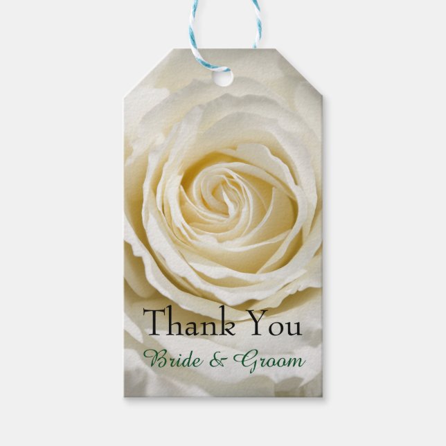 Rose-Tags Geschenkanhänger (Vorderseite)