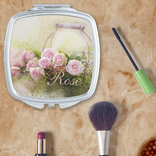Rose Taschenspiegel