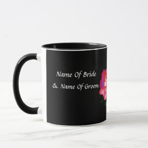 Rose-Tasse "Bride" - individuell anpassbar Tasse