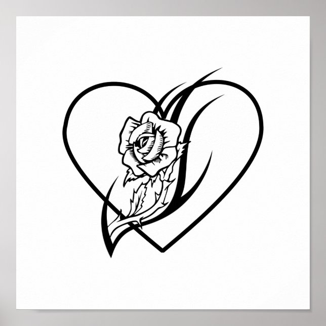Rose Tattoo Poster (Vorne)