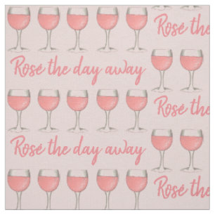 Rosé The Day Away Rosa Rose Glass Wein Lover Stoff