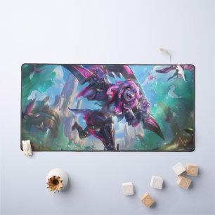 Rose Thorn Gaming Desk Mat   Cute Vampire thème