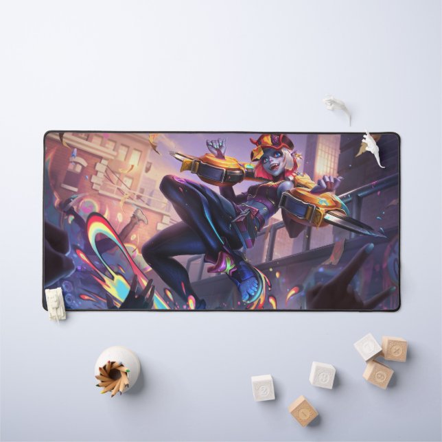 Rose Thorn Gaming Desk Mat | Cute Vampire thème (Tableau pour enfants)