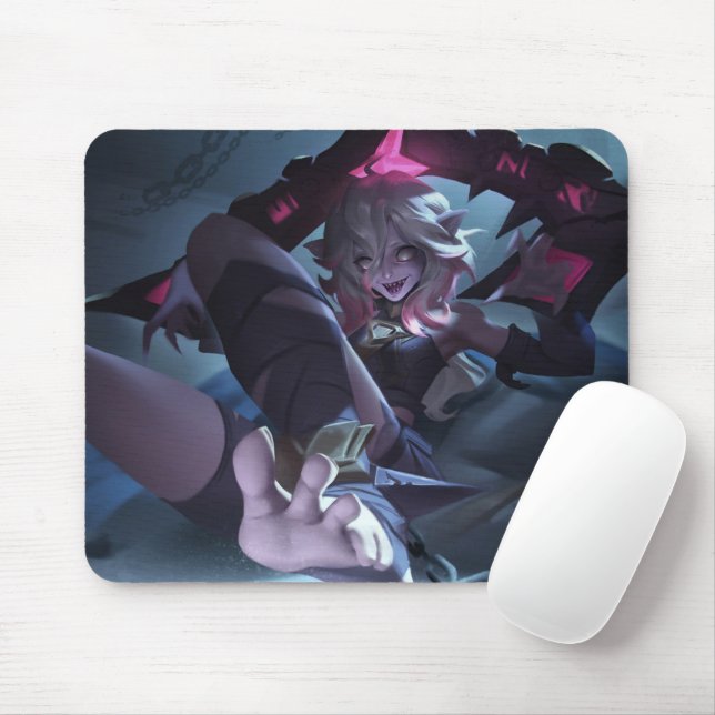 Rose Thorn Gaming Mousepad | Little Fury Monster (Mit Mouse)