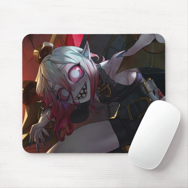 Rose Thorn Gaming Mousepad | Little Fury Monster (Mit Mouse)