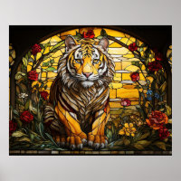 *~* Rose TIGER 5:4 AP68 Fantasy-Hartglas