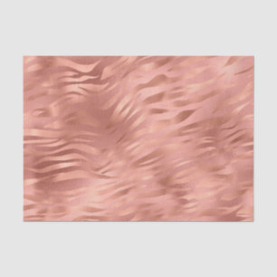 Rose Tiger Streifen Seidenpapier
