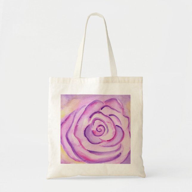 Rose Tote Bag Tragetasche (Vorne)