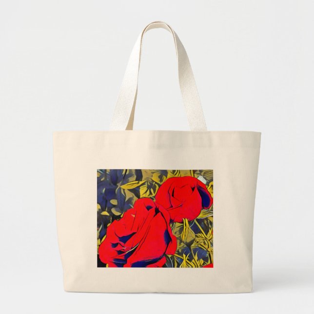 Rose Tote Tasche (Vorne)