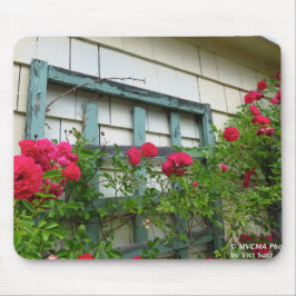 Rose Trellis - Martha's Vineyard Mousepad