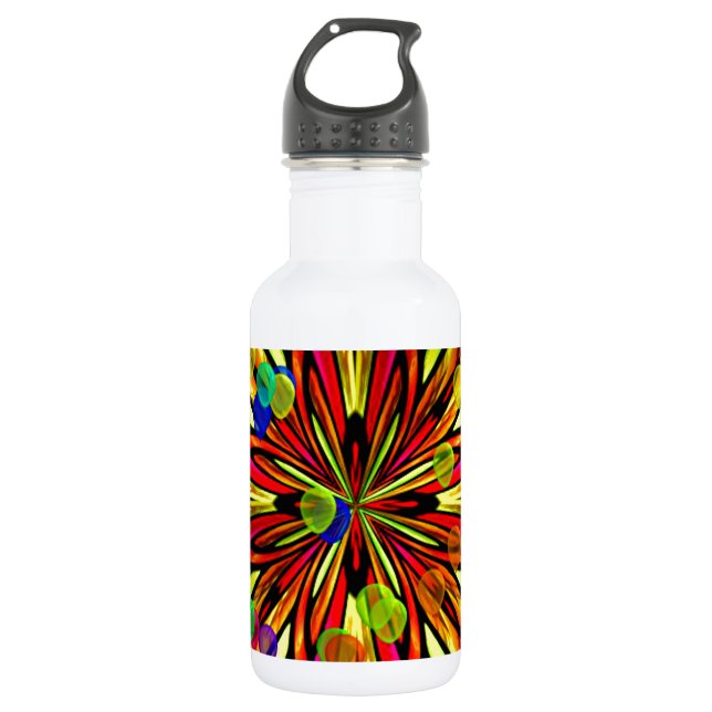 Rose Trinkflasche (Vorderseite)