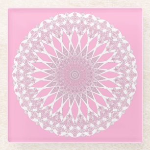 Rose Tristyns Mandala Glasuntersetzer