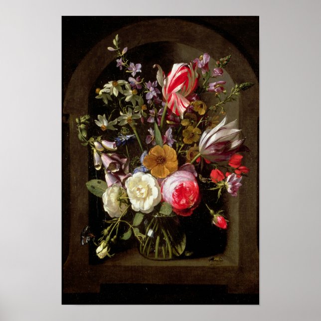 Rose, Tulips und andere Blume Poster (Vorne)