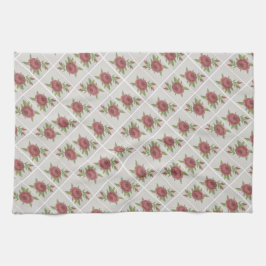 Rose überall geschirrtuch