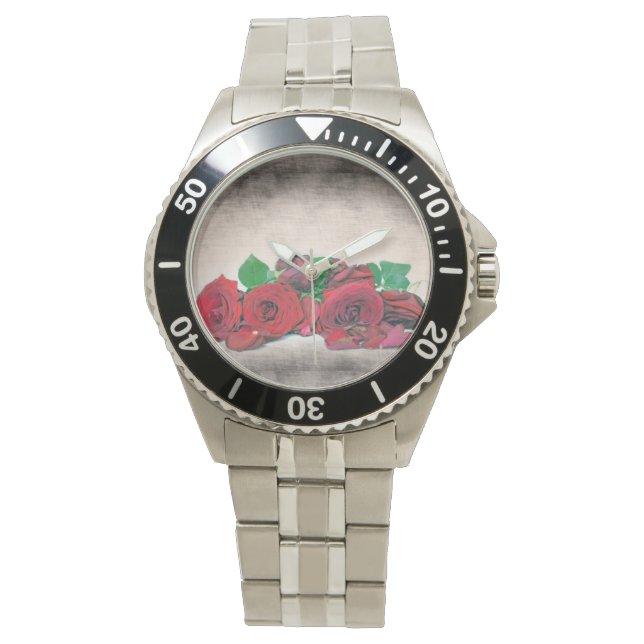Rose überwachen armbanduhr (Vorderseite)