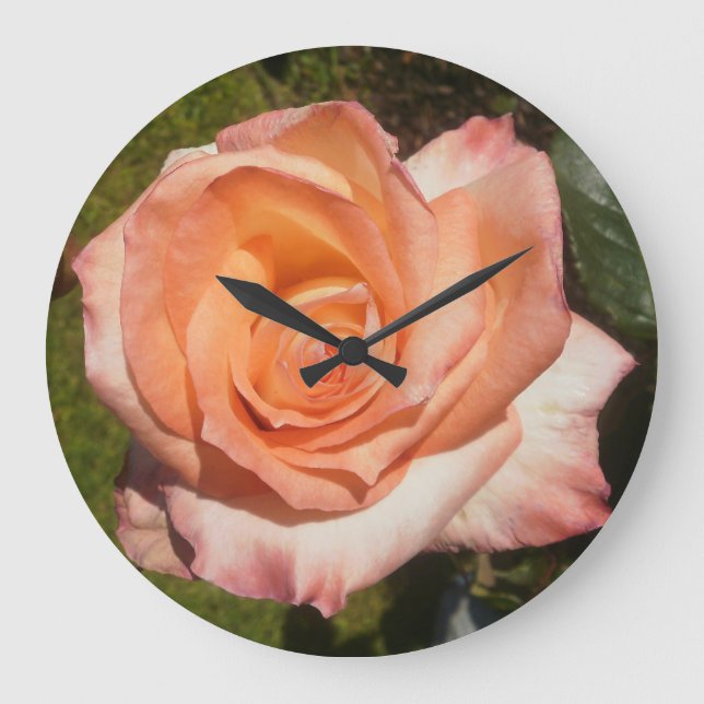 Rose-Uhr Große Wanduhr (Vorderseite)