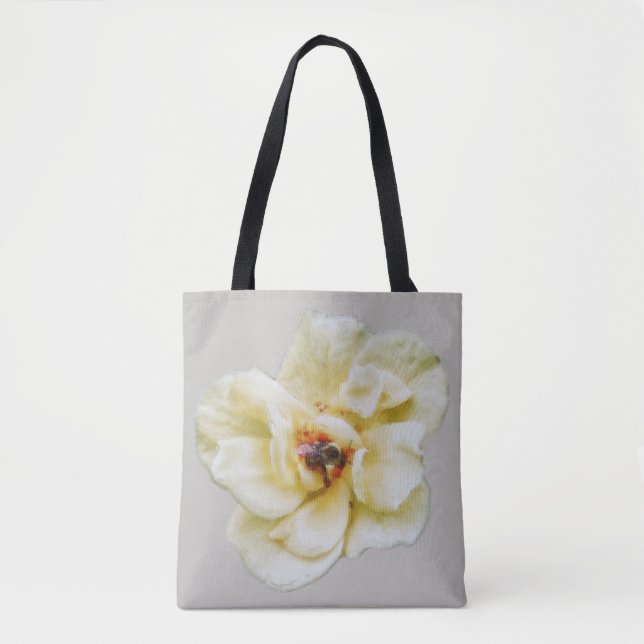 Rose und Biene Tasche (Vorderseite)