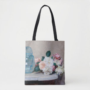 Rose und Glass Jug, Henri Fantin-Latour Tasche