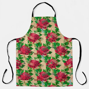 Rose und Libellen (Design 16) Schürze