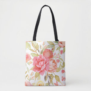 Rose und Peony Tasche