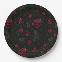 Rose und Schädel