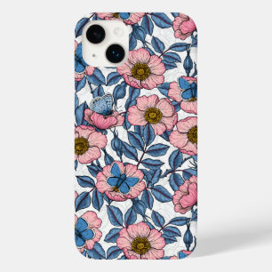 Rose und Schmetterlinge Case-Mate iPhone 14 Plus Hülle
