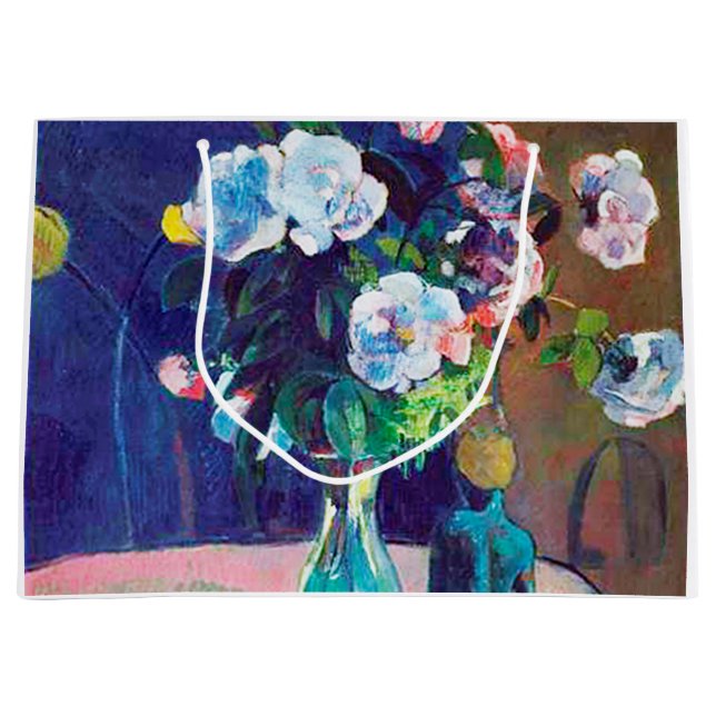 Rose und Statuette, Gauguin Große Geschenktüte (Vorderseite)